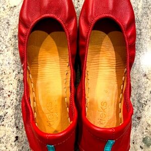 Tieks by Gavrieli -Red Ballet Flats, Size 8